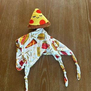 Little sleepies pizza Lovey new without tags